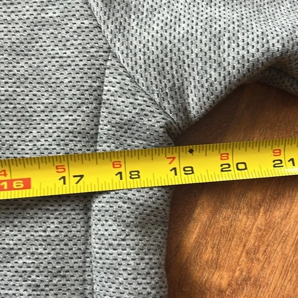 EUC Gray with white trim Zyia full zip jacket - Picture 7 of 15